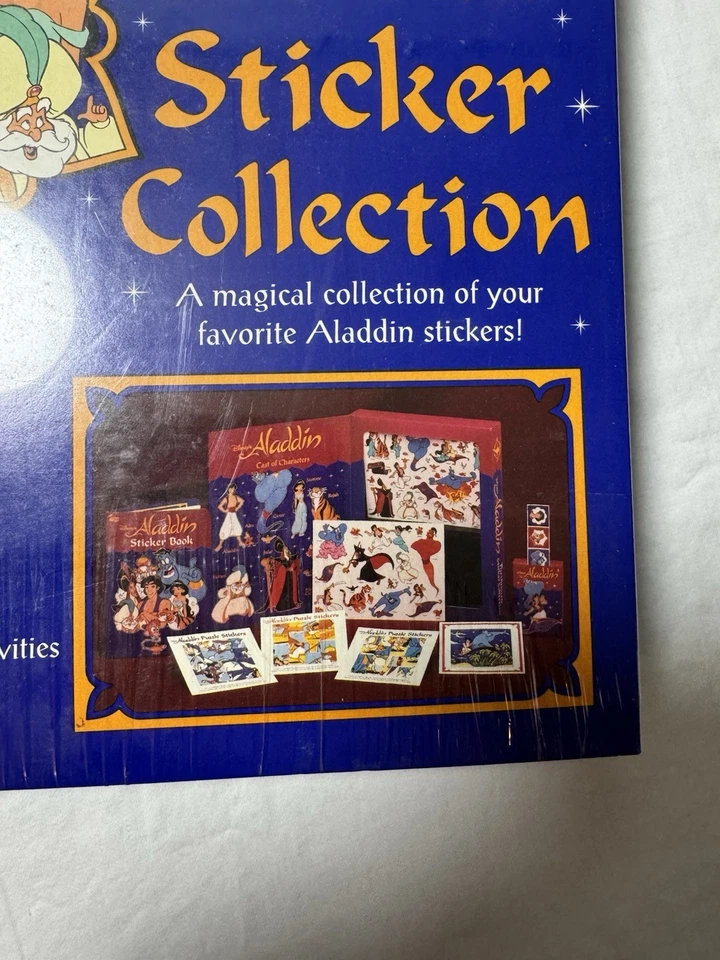 Pegatinas Aladdin de Disney La Colección Definitiva de Pegatinas Selladas De Colección Foto 3 de 4