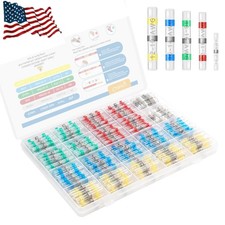 500/160PCS Waterproof Solder Stick Seal Sleeve Heat Shrink Butt Wire Connectors