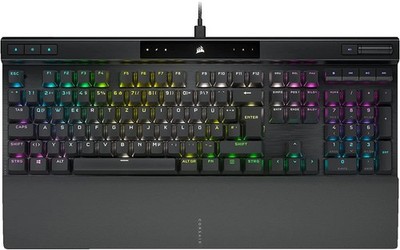 CORSAIR K70 RGB PRO, Tastatur, Mechanisch, Cherry MX Speed, Kabelgebunden, Schwa