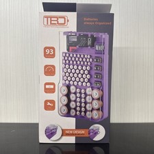 The Battery Organizer and Tester with Cover, Battery Storage Organizer and Case