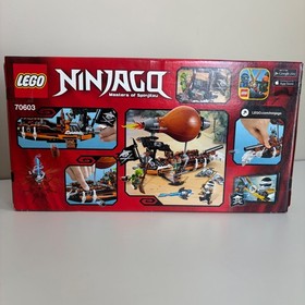 Lego Raid Zeppelin 70603 Ninjago Brand New Sealed Set Skybound Zane 294 Pieces