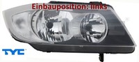 TYC 20-0656-05-2 Hauptscheinwerfer Links Scheinwerfer Frontscheinwerfer FüR BMW