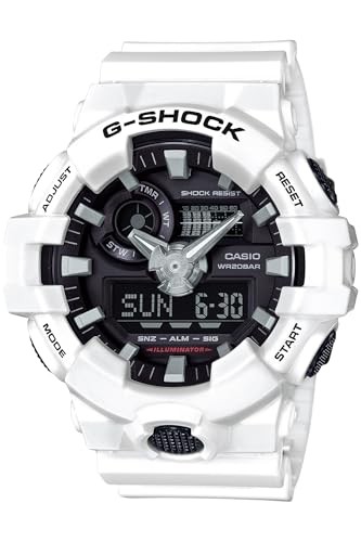 Casio G-Shock Watch (Official Japanese Product) GA-700-7AJF White