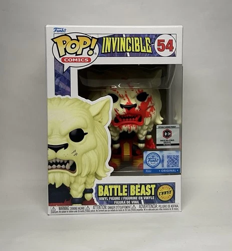 Funko Pop! Invincible-  Battle Beast #54 Chase Chalice Collectibles Pre Release