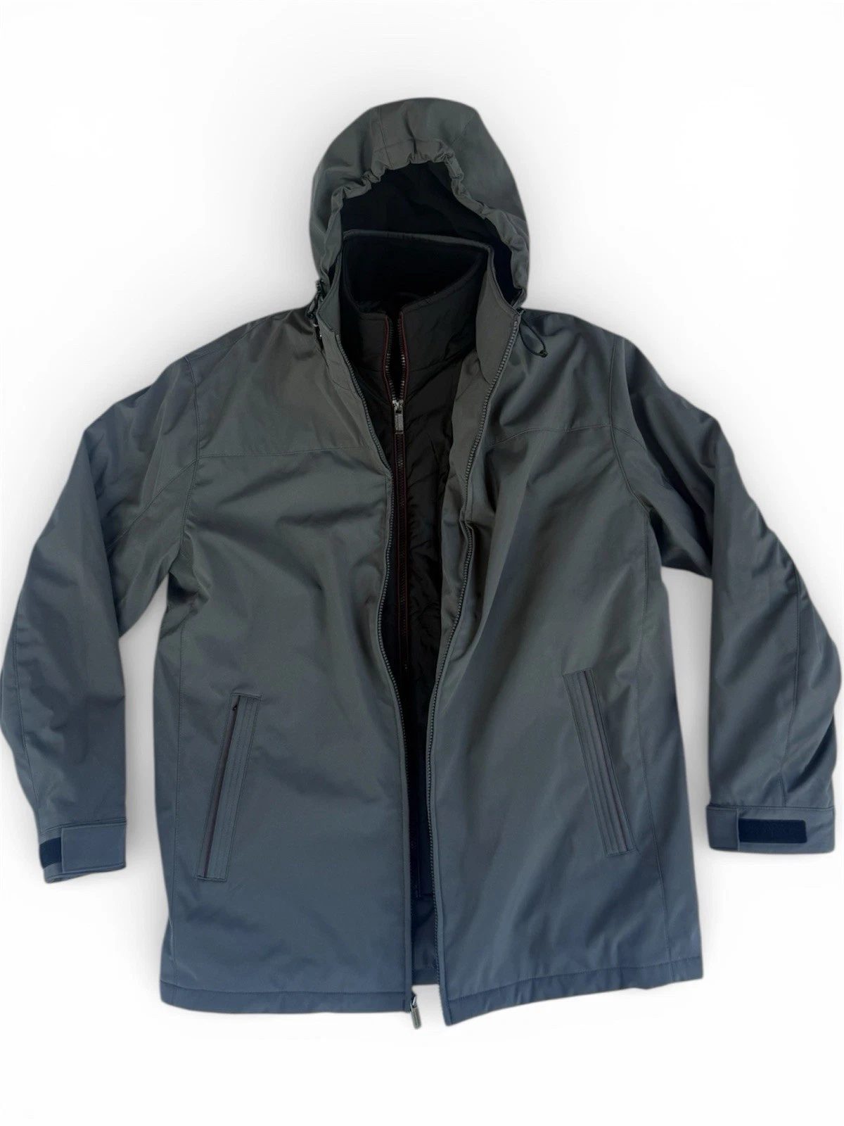 Weatherproof Stretch Tech Men's Ultratech Jacket, Gray, Size: Medium, NWOT