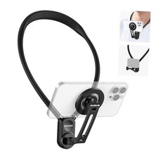 Magnetic Neck Holder for Action Camera  Phone, Hands Free Tripod GP-16 Black 