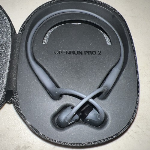 Shokz OpenRun Pro 2 Bone Conduction Open-Ear Sport Headphones Black S820