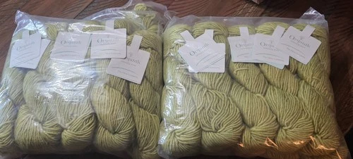 20 Skeins The Fibre Company Yarn Organik Color Algae Made In Peru - product listing photo