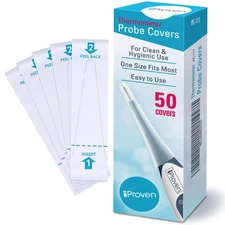 iProven Disposable Probe Covers for Oral Thermometer and Rectal Thermometer 5...