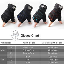 Workout Gloves Half Finger with Wrist Wrap Gym Weight Lifting Men Women