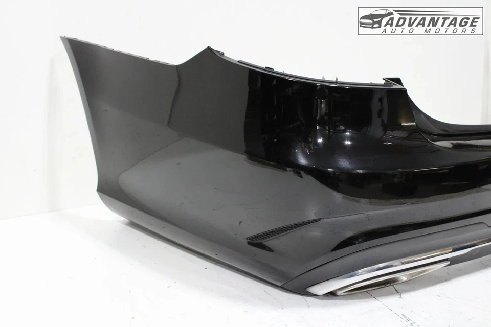 MERCEDES-BENZ E350 W212 2014-2016 PARACHOQUES TRASERO CUBIERTA PANEL CARCASA NEGRO OEM Foto 2 de 4