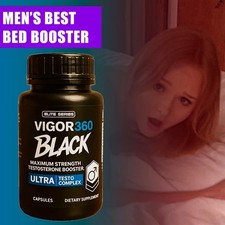 Black Vigor 360 Capsules Natural Libido Emotional Rush Men Booster Pill Boost ⚡
