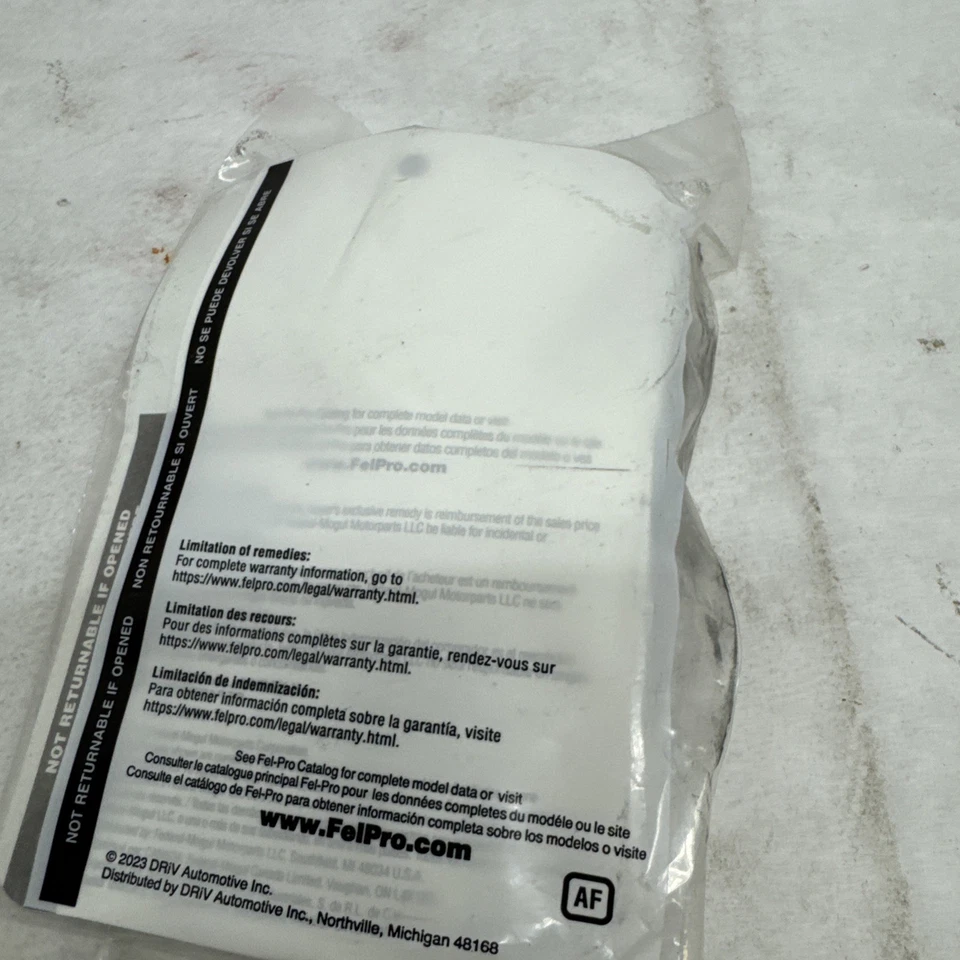 Junta de brida de tubo de escape Fel-Pro 61012 1997-03 Chevrolet Corvette GM V8 Foto 2 de 2