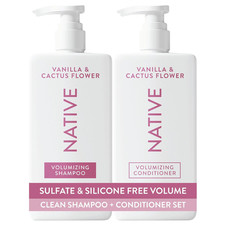 Native Vanilla  Cactus Flower Shampoo and Conditioner Contain Naturally Derived