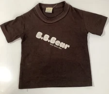 Vintage B. B. BEAR Basic Brown Bear Baby T-Shirt 24 Month Sterntex By Rite Smart