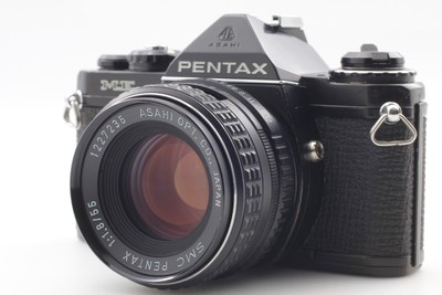 [Exc+5] PENTAX ME analoge Spiegelreflexkamera SMC Pentax 55 mm F/1.8...