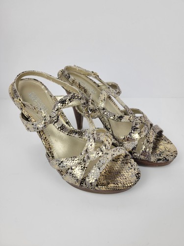 Kenneth Cole Reaction Women's Rise Guy Shoes High Healed Straps Size 7M - Picture 4 of 14