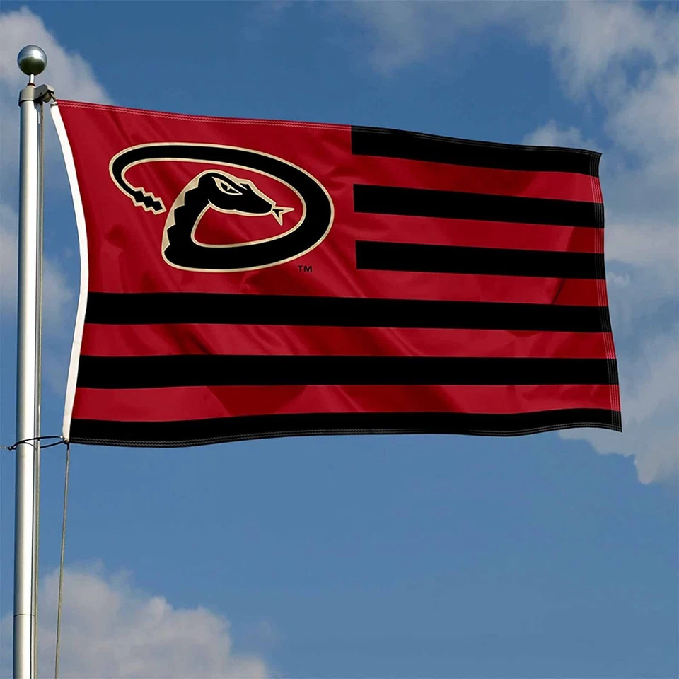 Arizona Diamondbacks 3x5 ft Flag Banner MLB Baseball Champions Free Shipping - Image 2 of 4