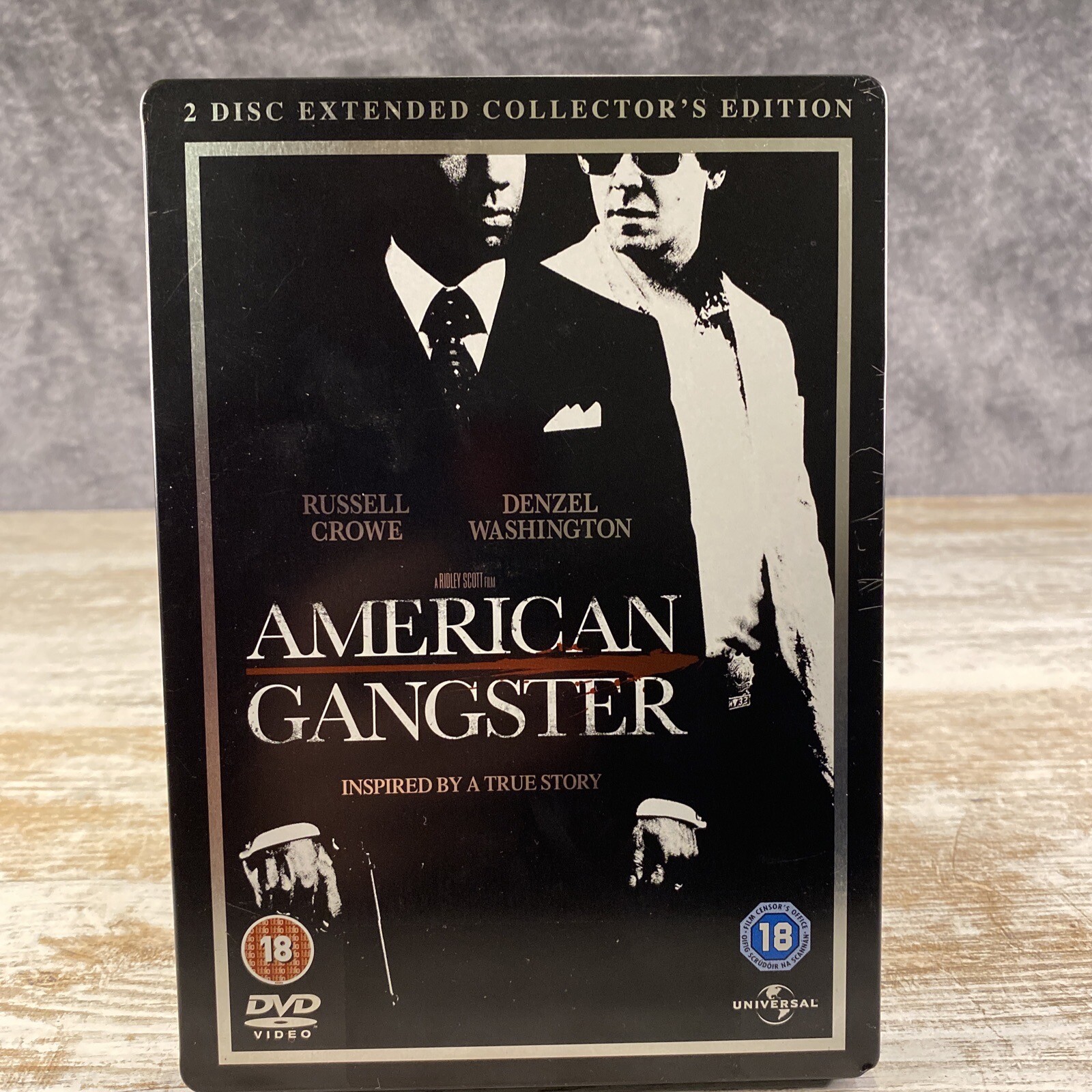 American Gangster - Steelbook DVD - 2 Disc Collectors Edition FREE P&P