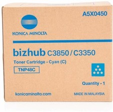 Konica Minolta Toner TNP-48 C /  TNP48C / A5X0450 - TONER Original
