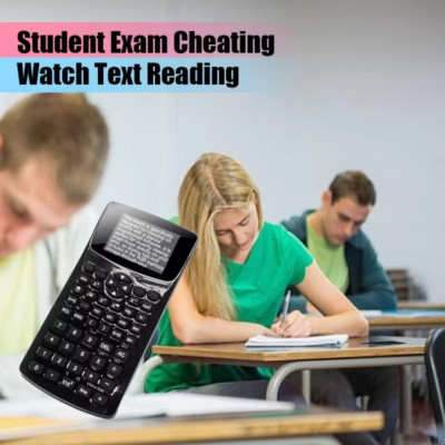 Exam Cheating Calculator Images, Sound Recording, Video Office & School 2.4'' LCD