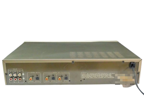 Denon CDR-W1500 CD Recorder Dual Deck Silver From Japan Good - Picture 5 of 6