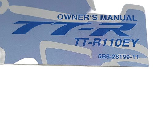 Yamaha TT-R110EY 2009 manual del propietario de motocicletas puntas y guía de práctica seguridad - Imagen 7 de 9