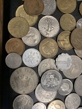 Foreign Coins. Boy Scout Merit Badge Special. Nice lot of coins.