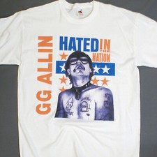 GG Allin Hardcore Metal Punk Rock T-SHIRT unisex S-3XL