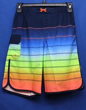 Wonder Nation Boys Swim Trunks Size XXL SZ 18 Multicolor Swimming Board Beach