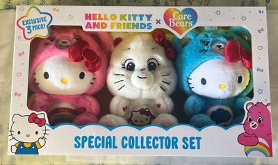 Hello Kitty And Friends X Care Bear 3 Pack Exclusive Special