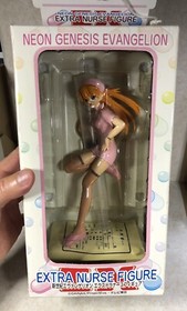 Neon Genesis Evangelion Asuka Langley Anime Figure Extra Nurse SEGA 2008 In Box