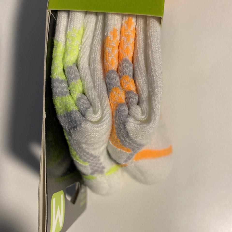 SOFSOLE Mujer Todo Deporte Equipo Calcetines Zapato Talla 5-10 Mediano Naranja/Amarillo 2 Pares Foto 4 de 4