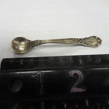 Vintage Sterling Silver Miniature Spoon