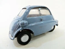 TRIANG SPOT-ON 118 'BMW ISETTA'. 65. BLUE/GREY. VINTAGE. GOOD. COMPLETE. 1:42