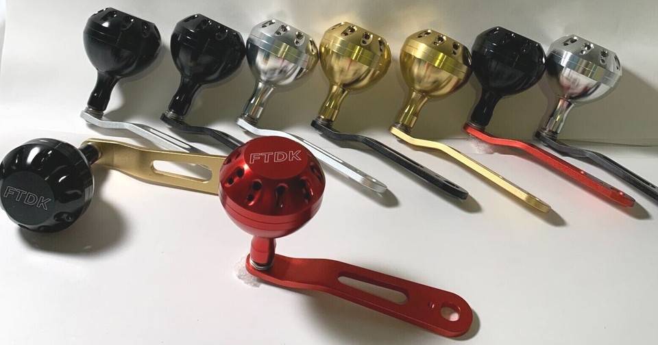 Kit Manopola Barra Per Mulinello Penn Senator 113H 113HL 113HLW 349 - FTDK/PRO Challenger Vuota Con T, Pesca In Mare