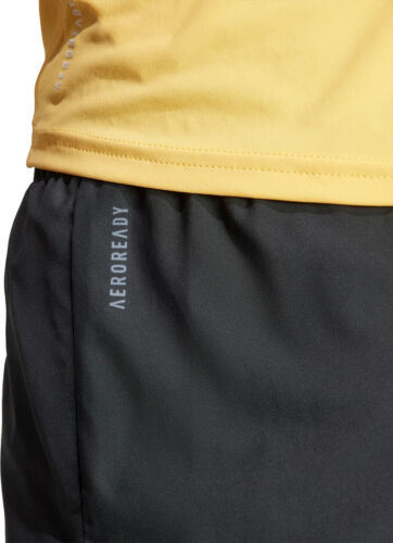 Adidas Mens Adizero Running Shorts Run Short Jogging Training Sports Gym Black - Picture 4 of 5