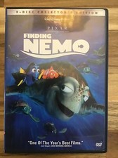 Finding Nemo Two-Disc Collector's Edition DVD Disney Pixar Excellent Condition