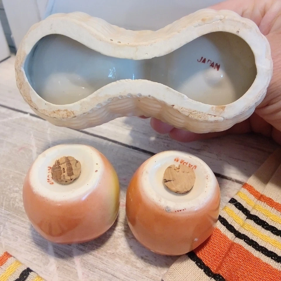 Juego De 4 Servilletas Retro Naranja/Amarillo/Negro MCM De Colección con Manzanas En Cestas Agitadores. Foto 4 de 4