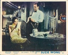 THE WORLD OF SUZIE WONG WILLIAM HOLDEN NANCY KWAN ORIGINAL BRITISH LOBBY CARD