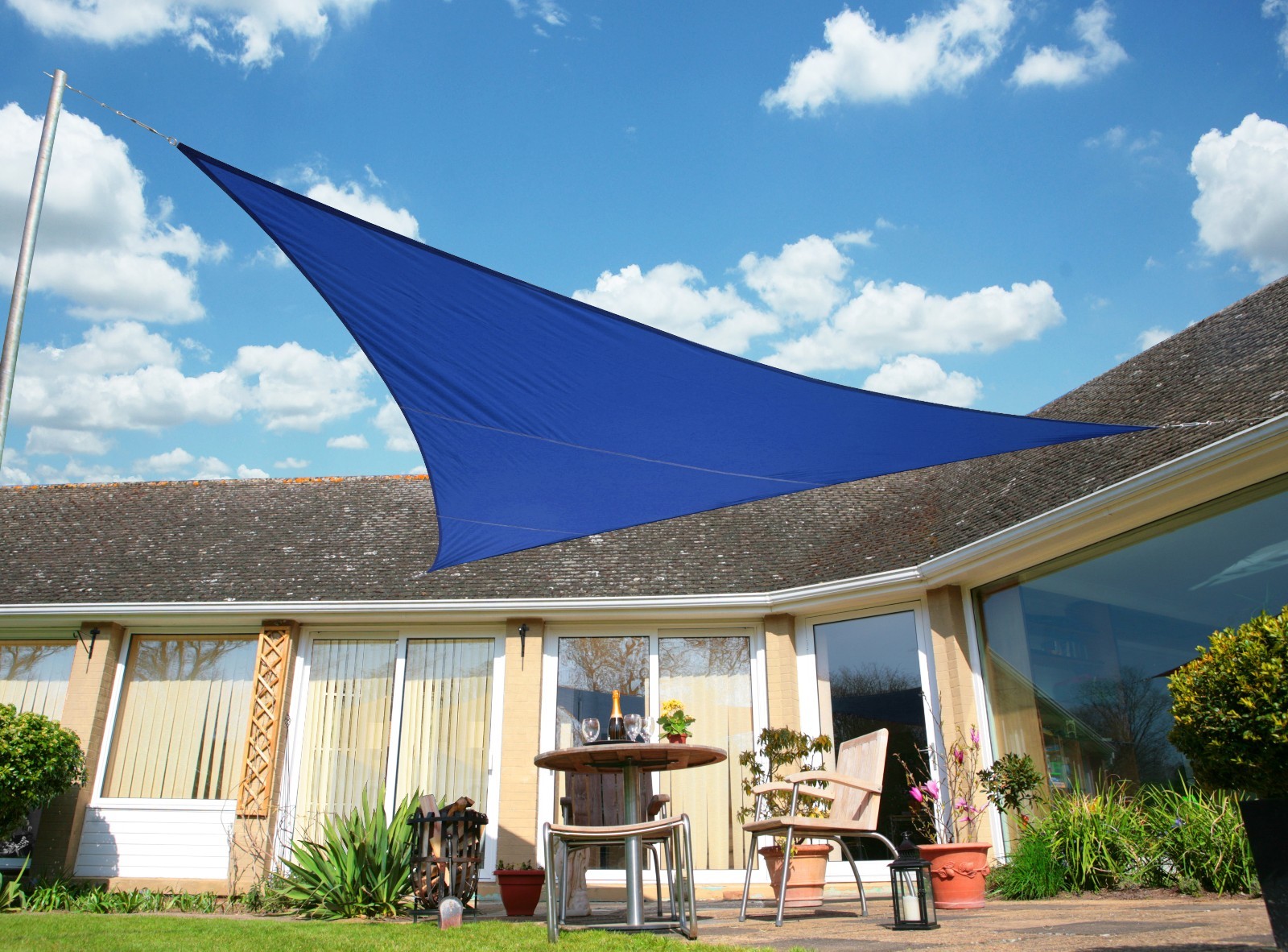 Kookaburra Shade Sail Water Resistant Sun Canopy Patio Awning Garden 96