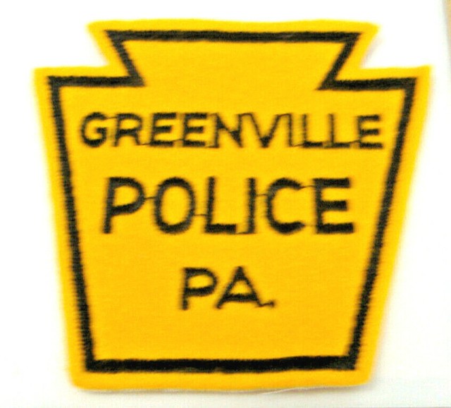 GREENVILLE POLICE PA.VINTAGE PENNSYLVANIA FELT PATCH eBay