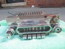 1960 - 1963 Mercury Am Push Button Radio Untested As Is