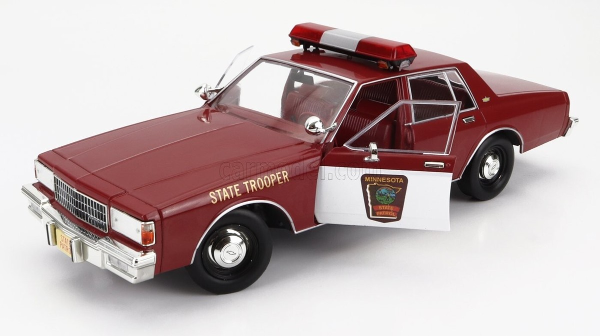 ミニカー MILTON MINI TOYS CHEVROLET STATE PATROL GREENLIGHT COLLECTIBLES 1/18 - CHEVROLET Caprice Minnesota State