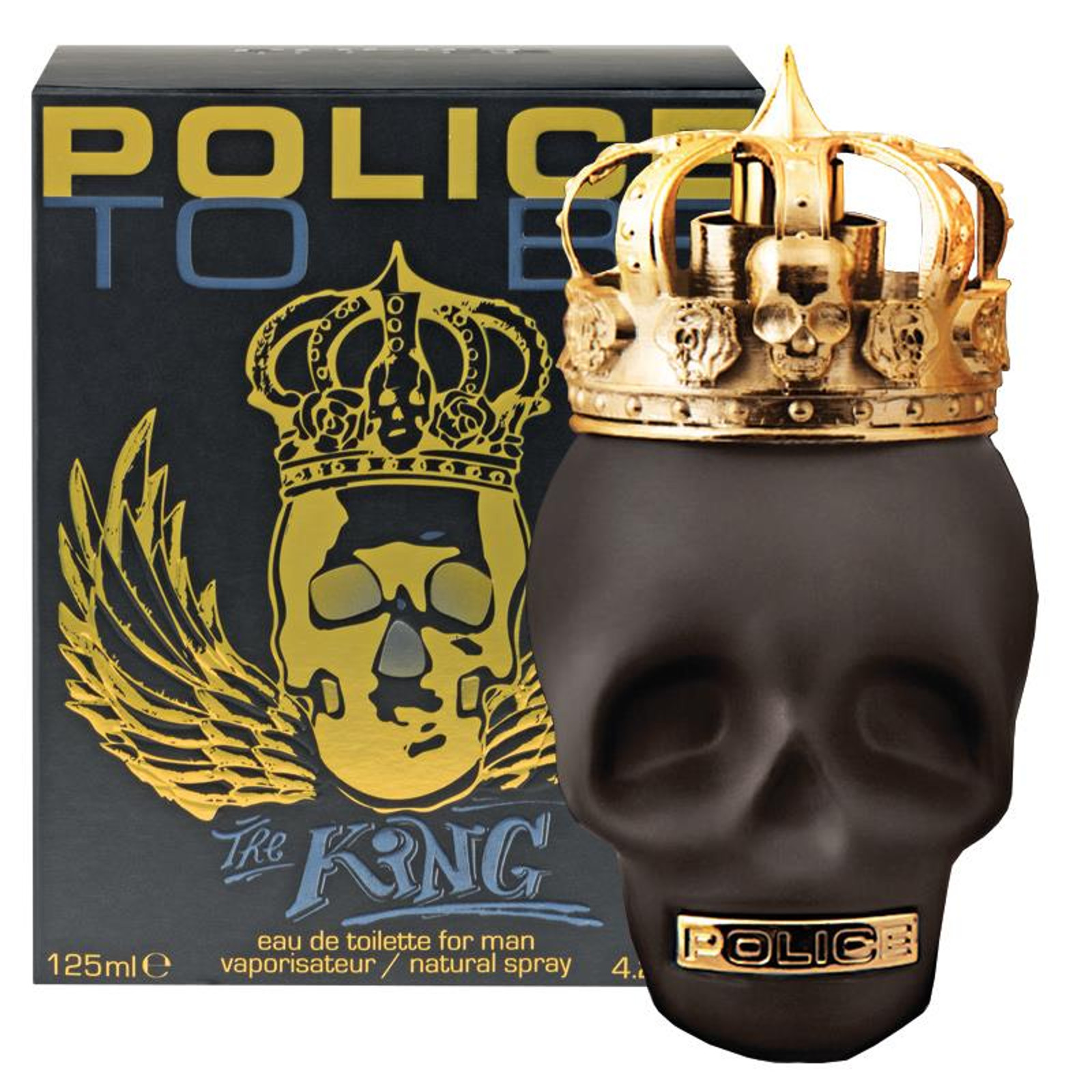 Police To Be The King 125ml EDT Spray **Boxed & Sealed**