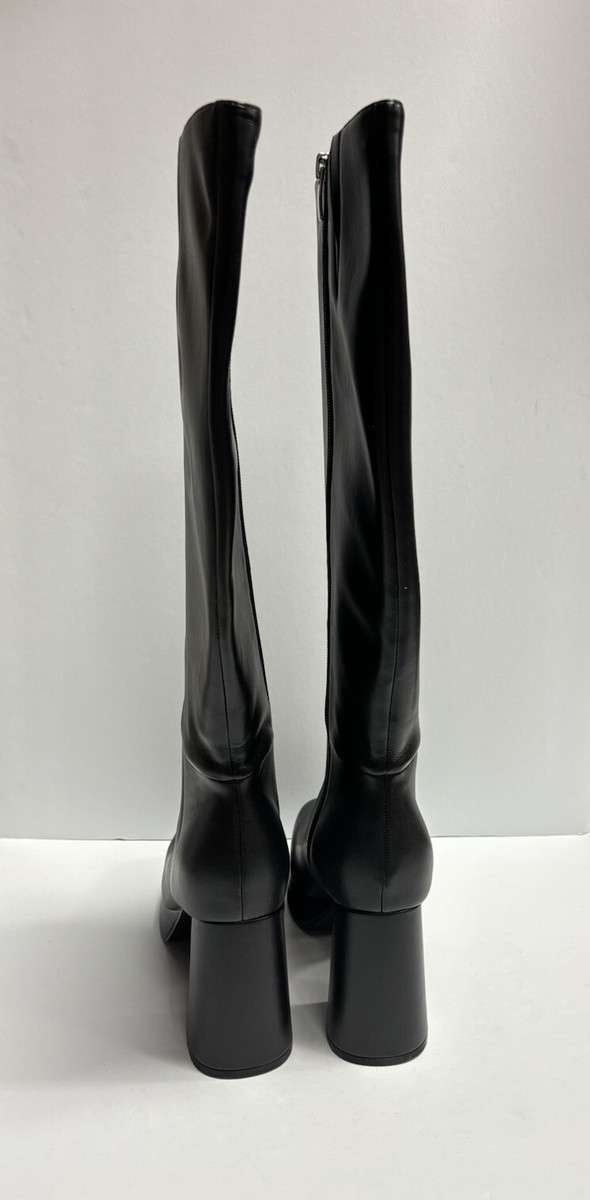 Nine West Women's Vadda 3, Black Knee High Boots, Size 8.5 M