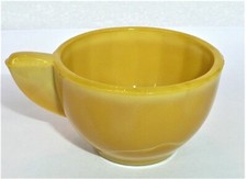 Akro Agate Large Interior Panel Yellow Cup s  Children's Tea Set