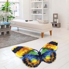 <!--F#f_0-->Latch DIY Rug Making Kit Butterfly DIY Rug Crochet Yarn Kits for Carpet<!--F/-->