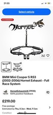 Mini Cooper S Race Exhaust