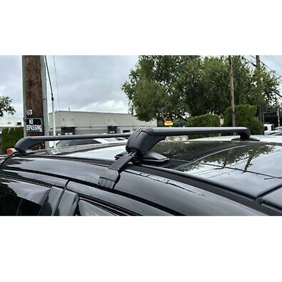 115CM/45'' Cross Bar Luggage Carrier Top Roof Rack W/ LOCK For BMW X3 2004-2013 Foto 2 de 4